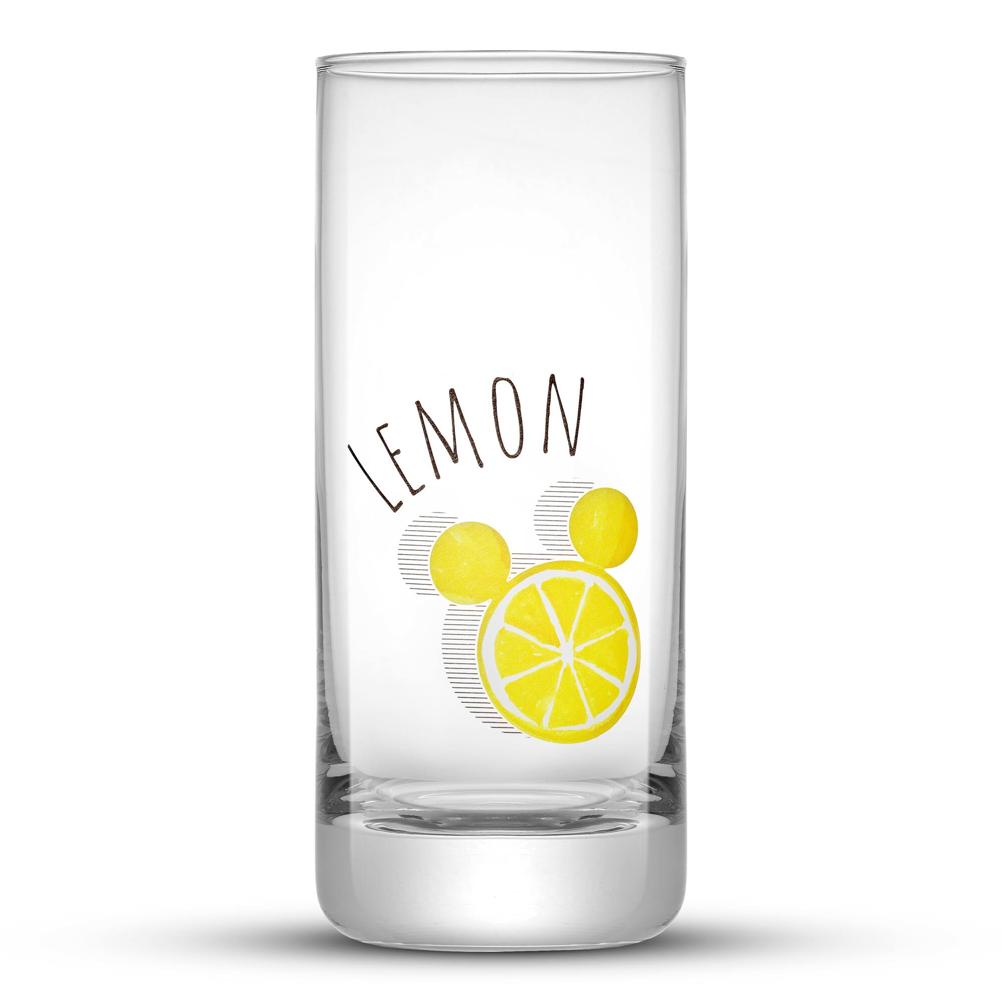 JoyJolt® Disney® 14.2oz. Mickey Mouse Citrus Tall Drinking Glass, 4ct.